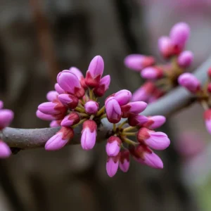 cercis siliquastrum detalle flor