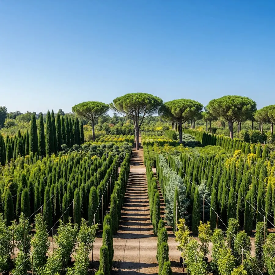 grandes ejemplares vivero vivero de grandes ejemplares