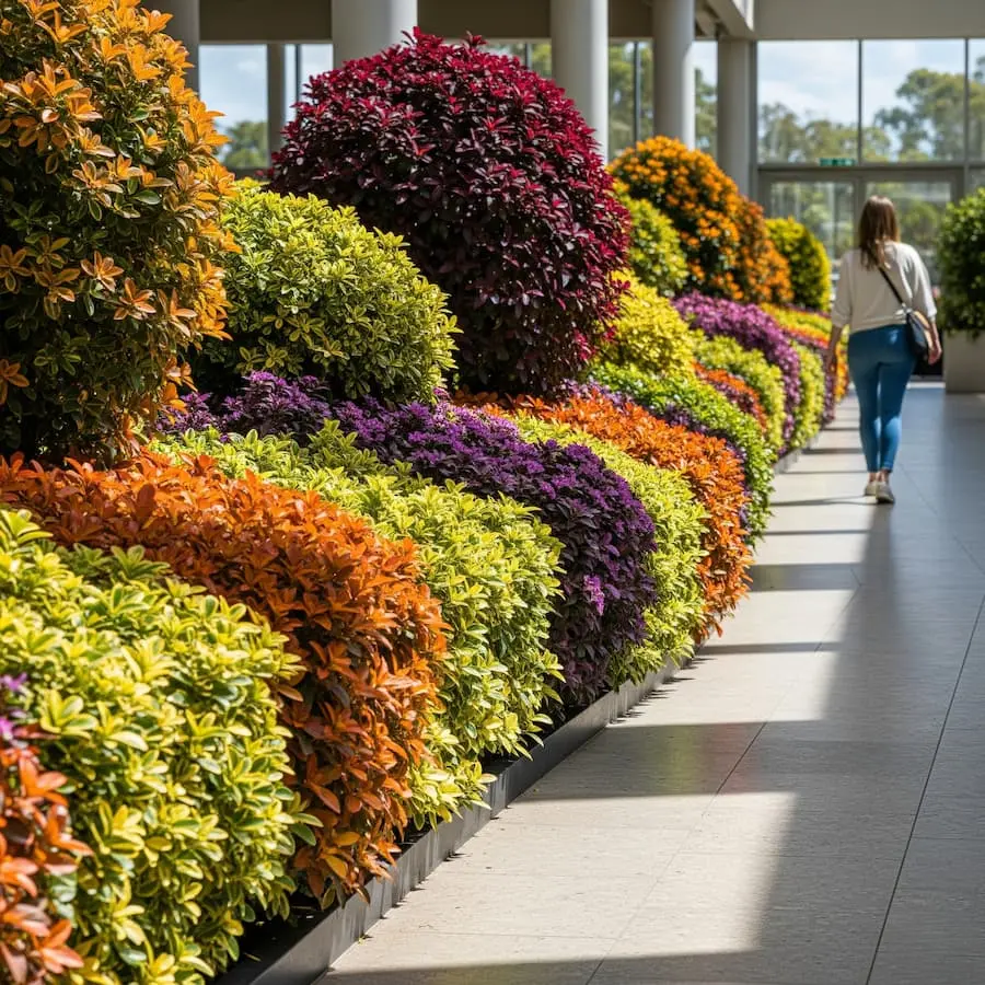 seto multicolor con coprosma