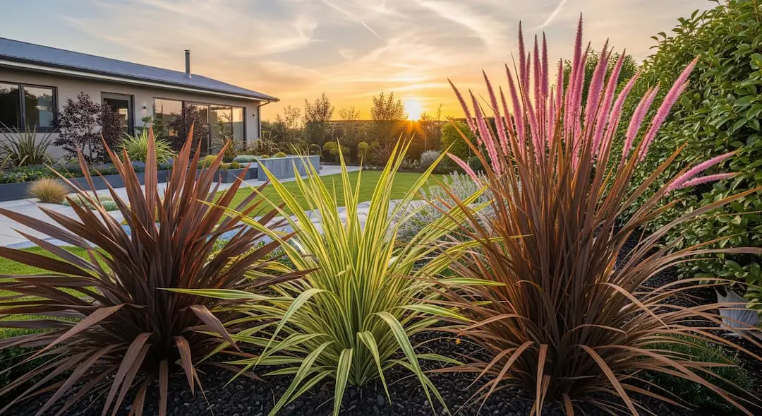 variedades de formios en macizo bajo mantenimiento