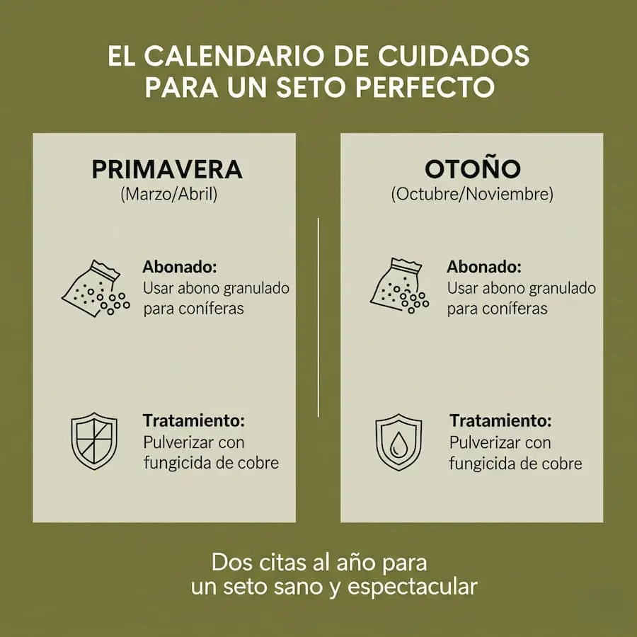 calendario seto leylandii