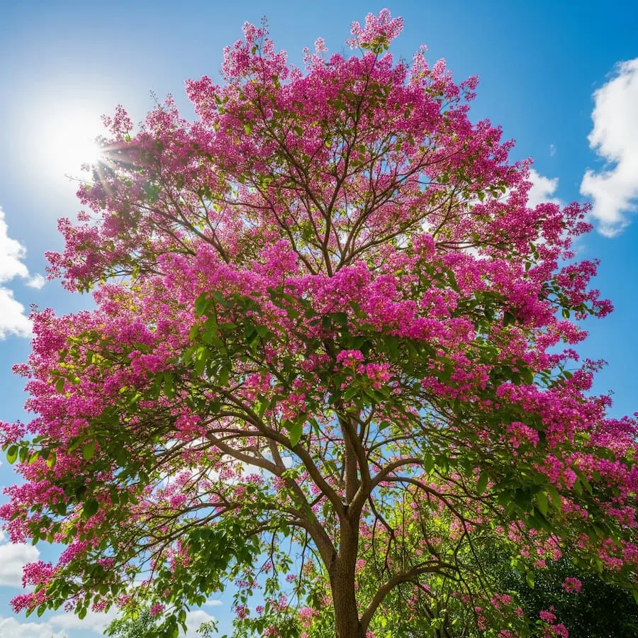 lagerstroemia ejemplar rosa