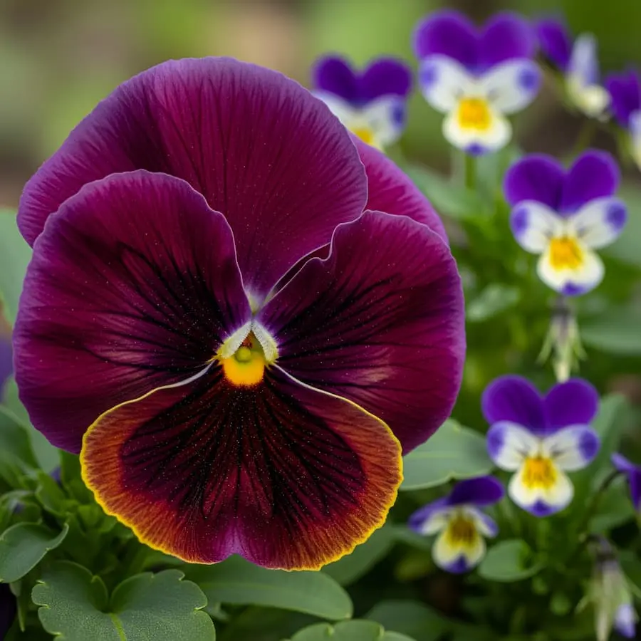 pensamiento y violas, las diferencias