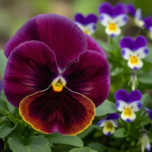 pensamiento terciopelo en colores