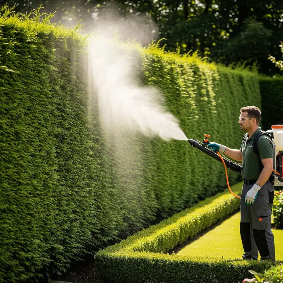 tratamiento seto de leylandi