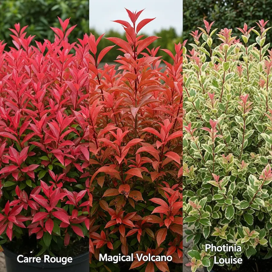 variedades de fotinia